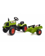 Tractor-a-pedales-Claas-Arion-410-con-remolque-2041C-Falk-Agridiver