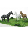 caballos-juguete-escala-colores-blanco-negro-marron-02306-Bruder-Agridiver