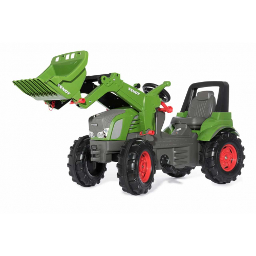 Tractor-pedales-Fendt-939-Vario-Rollyfarmtrac-pala-verde-710263-rolly-Toys-Agridiver.